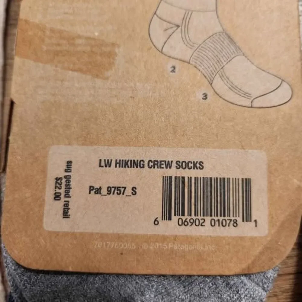 Timberland/Patagonia Hiking Socks NWOT Medium 3 Pair